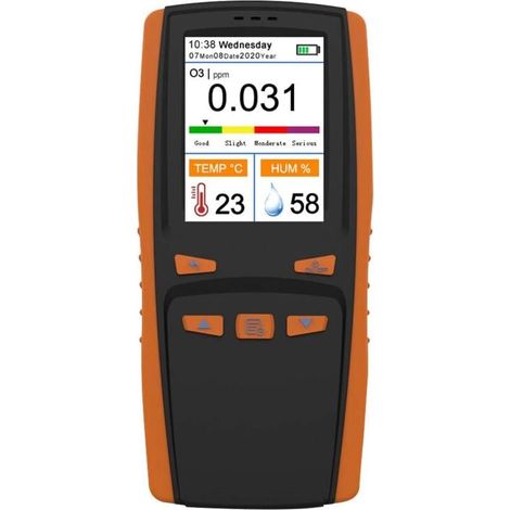 Analizador de ozono portátil ZVD, medidor de ozono multifuncional para la detección de contaminación del aire (1/4)