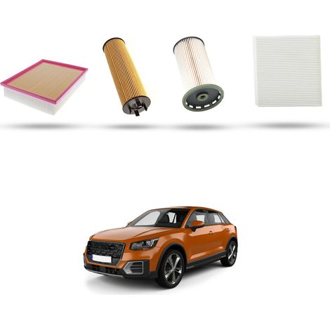 Kit Tagliando 4 filtri compatibile con Audi Q2 (GAB,GAC) 30 TDI 85kw dal 2021 (1/5)