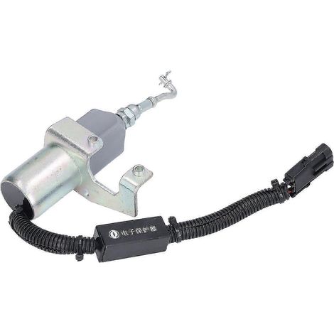 Électrovanne d'arrêt moteur diesel, vanne d'arrêt de pompe à carburant, outil d'arrêt de flamme 5272681 24V TOSD03061 (1/5)