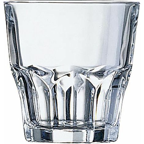 Arcoroc J2611 Gobelet Granity, Verre trempe, Transparent, 20 cl - Boite de 6 pieces (1/4)