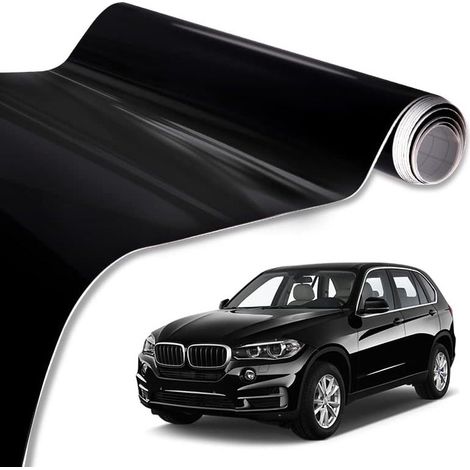 Декоративно автомобилно WRAP фолио 1.52 X 28M черен гланц лъскаво черно