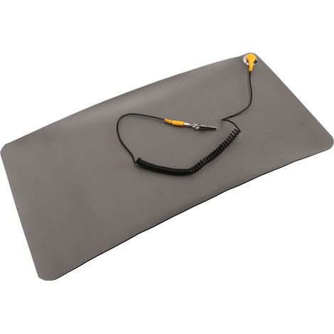 Tapis Antistatique Souple 3 Couches Caoutchouc Anti-Dérapant Portable Coussin de Table avec Bracelet (1/5)
