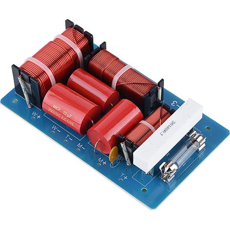 3-Wege-Frequenzteiler für Höhen, Mitten und Bässe – HiFi-Audiofiltermodul für Hochleistungslautsprecher (1/5)