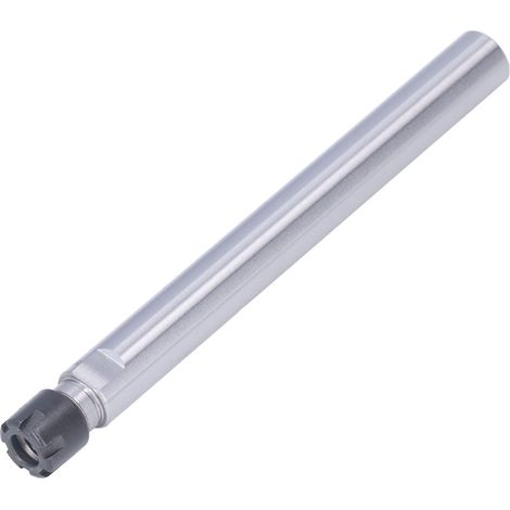 Lot de 2 tige droite rallonge 40Cr acier carbone pour fraisage CNC mandrin ER11M C16-ER11M-150L 150mm avec clé (1/5)