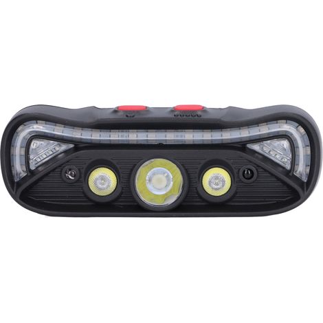 Leistungsstarke LED-Stirnlampe, intelligente Gestensteuerung, Fahrradrücklicht mit Adleraugenfunktion, USB-aufladbar, wasserdicht, leicht für Camping/Nachtwandern/Laufen/Abenteuer/DIY (mit eingebautem (1/5)