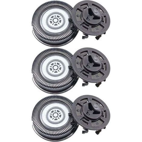 Têtes de rechange SH71 pour rasoirs électriques Philips série 7000/S5000 angulaires S5531 S5533 S5535 S7732 S7735 S7888 (3 pièces) (1/5)