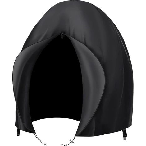 BUNTHAUS Housse de chaise double à suspendre  Housse Oeuf Suspendu Extérieur  Housse Double Siège avec Fermeture Éclair  Protection Anti-Poussière pour Meubles Extérieurs, Pelouse, Véranda, Jardin