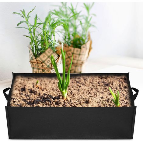 sac carré pour la plantation de légumes et de fraises, pour jardin, fleurs et pépinière (L 603020cm) (1/5)