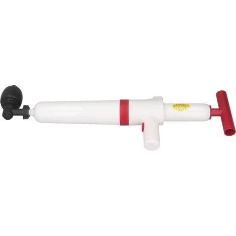 Déboucheur de canalisations à ventouse pour toilettes, puissant déboucheur pneumatique manuel, nettoyeur haute pression efficace (1/5)