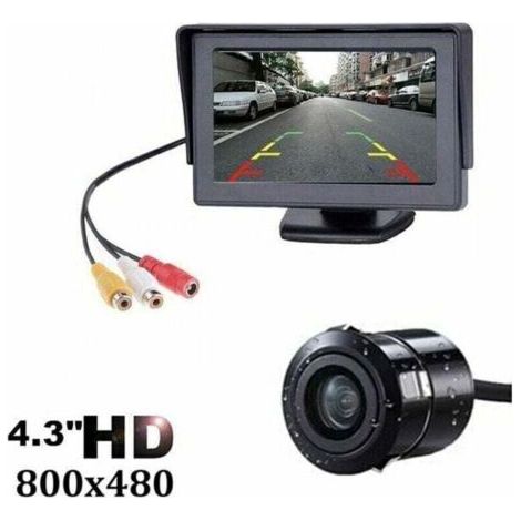 Kabelloses Rückfahrkamera-System-Kit für Auto / LKW / Lieferwagen / Pickup / Wohnmobil 4,3-Zoll-Monitor-Rückfahr-System