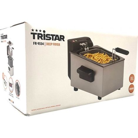 Tristar FR-9334 3.0 Liter Fritteuse 2.000 Watt Edelstahl"-"183150820