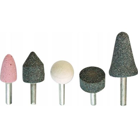 Accesorios para amoladora mega mounted stone set 6mm 5 piezas (1/3)