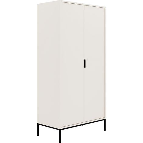 Armadio 2 ante Seattle bianco 205,4cm