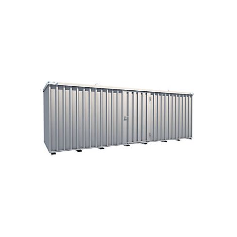 Schnellbau-Container  verzinkt  Außen-BxHxT 2100 x 2100 x 6100