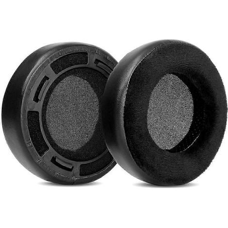 Paire de coussinets d'oreille en mousse et cuir compatibles avec les casques HIFIMAN SUNDARA HE-400, HE400I, HE400S, HE-4XX, HE-4XXS, HE500 et HE560. WHBYV (1/4)