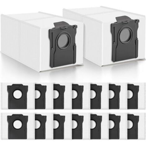 16 Ersatz-Staubsaugerbeutel für Dreame L10s Ultra Gen 3 / Gen 2 / X50 Ultra Complete / L40s / L40 Ultra / Matrix10 Ultra / Aqua10 Ultra / X30 / X40 / Mova P50 Pro Ultra (1/5)