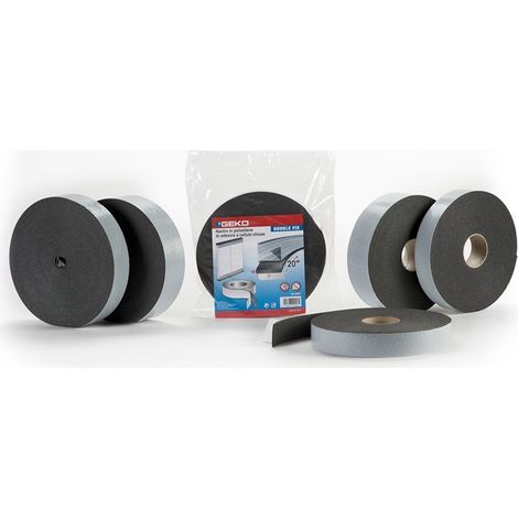 Nastro biadesivo schiuma per cartongesso 50 mm x 20 m antracite