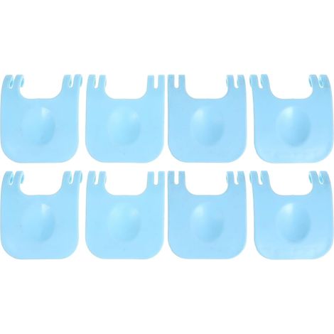 Small Pet Cage Clips, 8 Pcs Heavy Duty Plastic Fasteners for Wire Cages Secure Enclosure Connectors for Hamsters Guinea Pigs and Rabbits Easy Fit Spares for Indoor Hutch Run