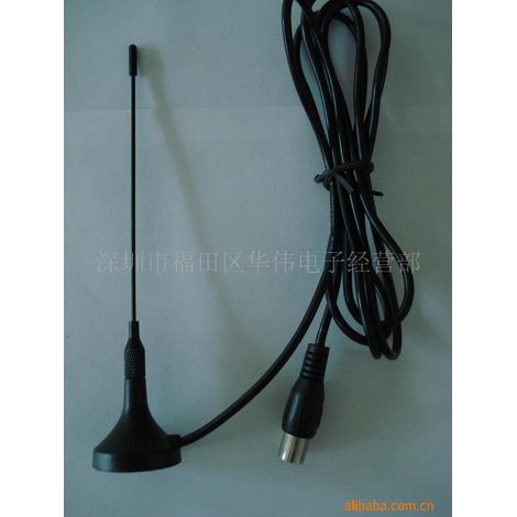 Supply HW-(2M-20) small ceiling-mount TV head (straight steel) antenna.