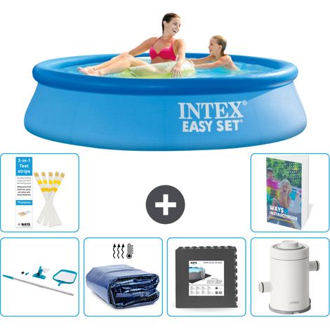 Easy Set Pool Rund - 244x61 cm - 7-teilig S43