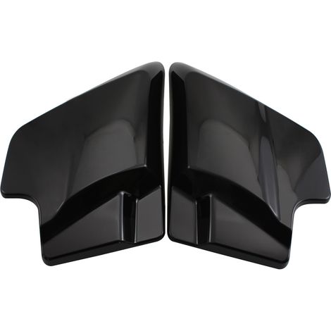 Convient aux Harley-Davidson Grand Glide, Street Glide, Glide Modification Side Cover, cache latéral noir (2009-2016)