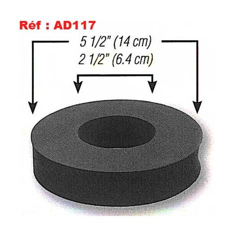 Joint mousse - dimensions au choix - 14x6,4x3,18cm