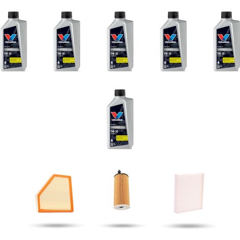 Kit tagliando 3 FILTRI e 6L OLIO compatibile con Bmw serie 3 Gt (F34) 330i 185kw dal 2016 (1/4)