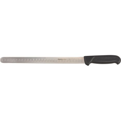 Couteau à saumon et jambon alvéolé et bout rond 30 cm (1/4)