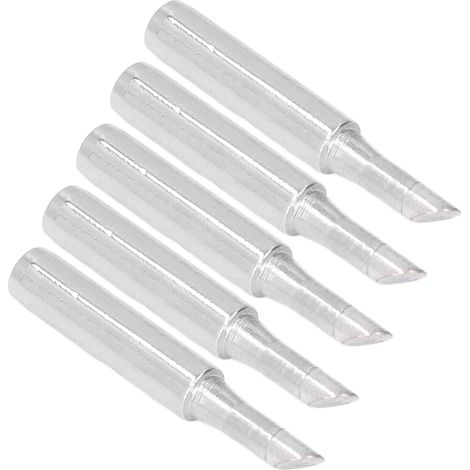 Kit de 5 pointes de fer à souder BGA pour station d'outils, têtes de soudage en cuivre, série 900M, Horseshoe-4C (1/5)