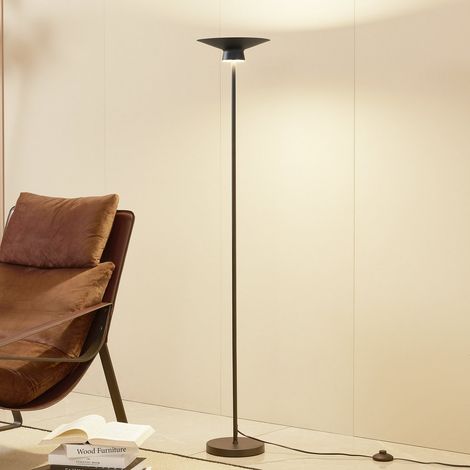 [GEBRAUCHT] B-Ware Lindby Led Stehleuchte Norvind Schwarz Metall 1 Flammig Stehlampe Lampe Leuc862