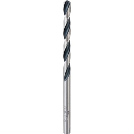 Foret hélicoïdal en métal HSS PointTeQ, DIN 338, 4,4 mm, lot de 10