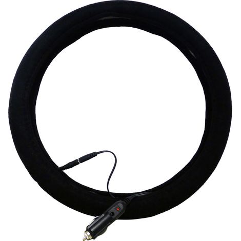 HP Autozubehör Lenkradbezug (Ø) 38 cm Schwarz (1/4)