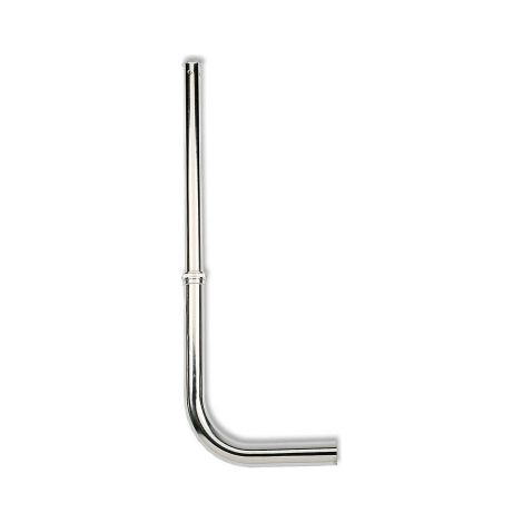 Tube de sortie chromé pour débitmètre Idral 08060/1TB34  Chromé - Laiton