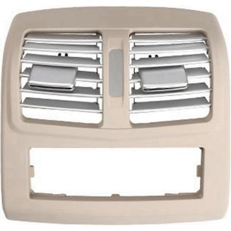 Cadre de grille d'aération arrière pour voiture E W212 09-2014 Beige-- (1/5)