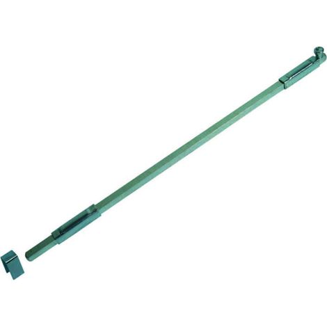 Catenaccio verticale a saldare con incontro art.205 - mm.500x mm.10 - 5 pz