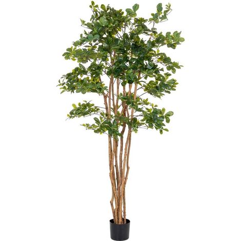 Planta banyan decorativa artificial en maceta 40x30x180h cm