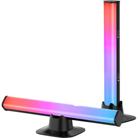 Barra Luminosa da Gaming RGBIC Led Lampada 4x11x42CM Luci Colorata Desktop 21005