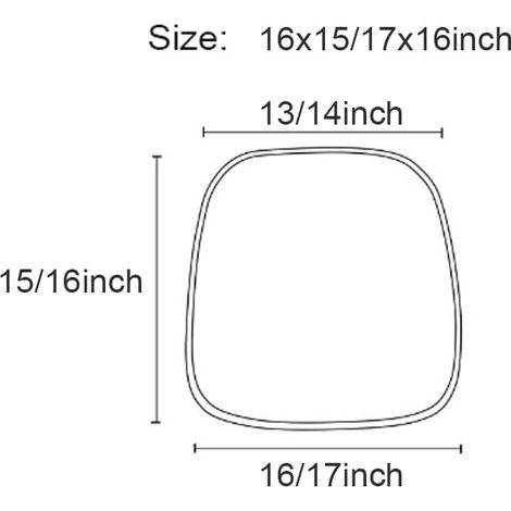 Coussin de siège en mousse à mémoire de forme, ergonomique, à rebond lent, conception anti-écrasement, adapté aux chaises de bureau. (1/3)