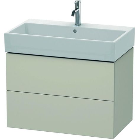 Duravit L-Cube Waschtischunterbau wandhängend, 2 Schubkästen, (1/5)