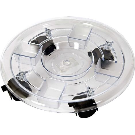 SOTTOVASO CON RUOTE IN ABS 30CM (1/2)