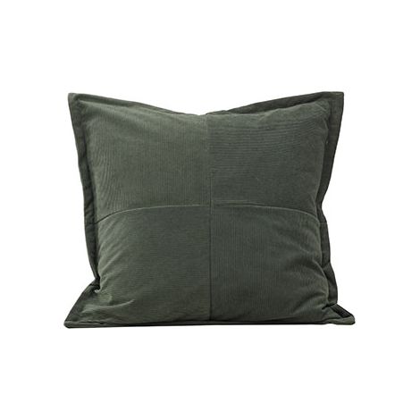 Lykke Kissenbezug 50x50cm dunkelgrün.