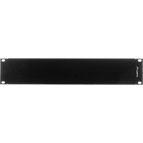 Piastra di copertura per armadi rack 2U da 19", nera, Lanberg AK-1402-B