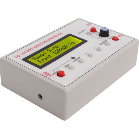 Générateur de signaux DDS 1 Hz–500 kHz Onde sinusoïdale 1 Hz–20 kHz Onde carrée Onde en dents de scie Onde triangulaire Accessoires (1/5)