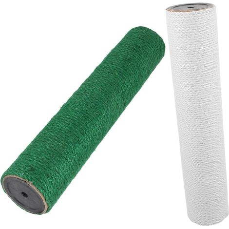 2 pièces Griffoir Chat Jute Remplacement pour Arbre à Chat Poste de (1/5)