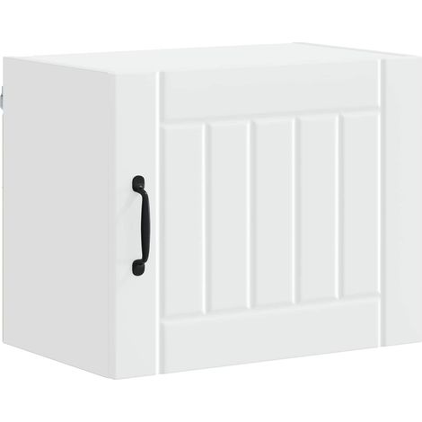 Maison Exclusive - Armadietto a muro LUCCA Bianco 50 x 31 x 40 cm