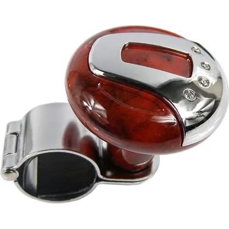 Booster De Volant,Booster De Volant De Voiture Bouton De Volant Universel Boule De Bouton De Rotation De Volant Bouton De Direction Boule Auxiliaire Bouton Pour Bateau Voiture Camion (1/5)