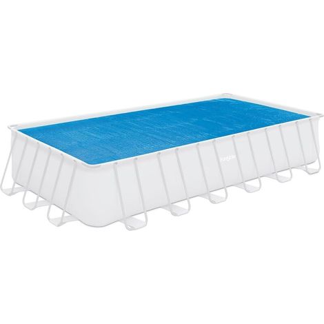 [GEBRAUCHT] B-Ware Funsicle Solar-Poolabdeckung 7,3 x 3,66 m für oberirdische Pools Blau