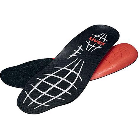 uvex Einlegesohle 95797 schwarz rot grau Weite 10 Gr. 48