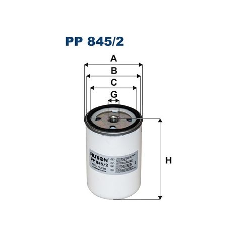 Kraftstofffilter PP845/2 Filtron