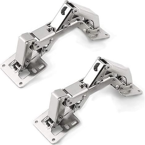 Cabinet Door Hinge 170 Degree for Furniture Surface Mount Foldable Heavy Duty Wide Angle Kitchen Cabinet Door Hinges (1/4)